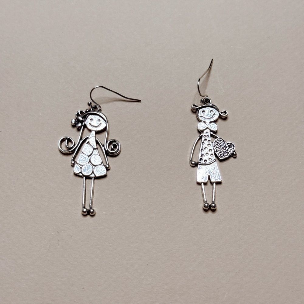 Boho dangle earrings S990 - Picture 2 of 3